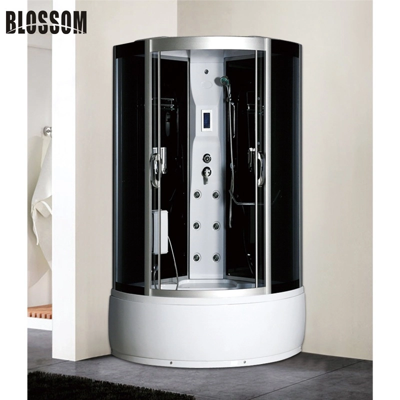 Deep Tray Tub Luxury Shower Glass Steam Room for Bathroom