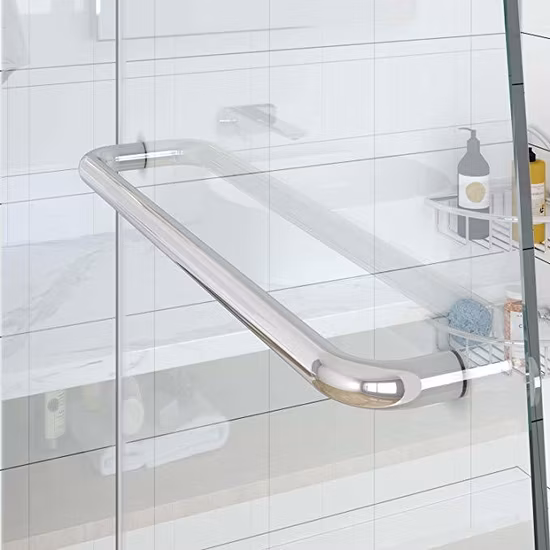 욕실 욕조 목욕 스크린 프레임리스 힌지 유리 패널 샤워 도어 샤워 스크린